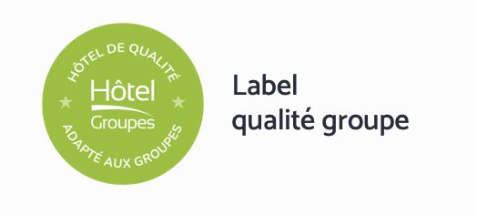 Label qualité groupe HotelGroupes pour hôtels adaptés aux séjours collectifs