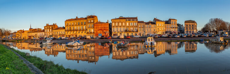 Quais de Blaye en Gironde pour organiser un séjour de groupe près de Bordeaux