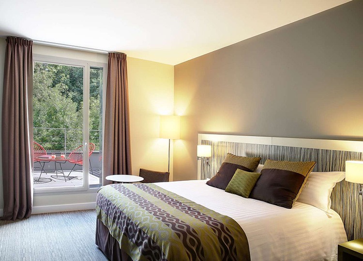 Chambre du Best Western Plus Paris Meudon Ermitage, hôtel de 110 chambres près de Paris
